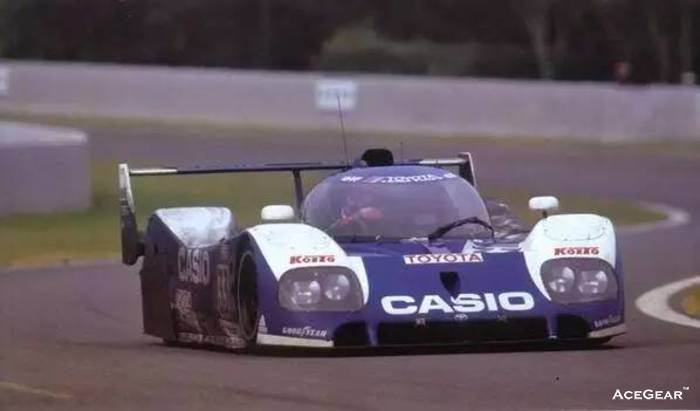 当季蒙扎站赢得胜利的Toyota TS010