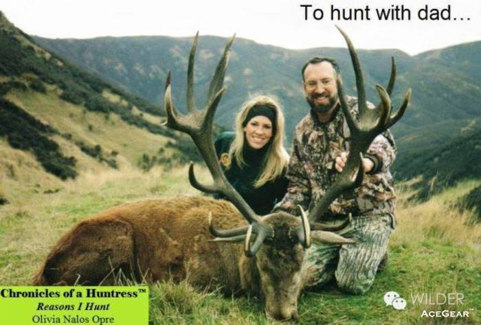 和父亲一起去打猎也是很幸福的一件事