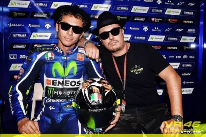 Motogp版《The Blues Brothers》罗西和兄弟Alessio Salucci