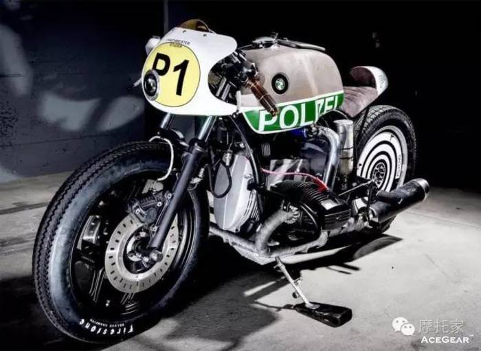 BMW R80RT在80年代被欧洲许多国家警察所采用