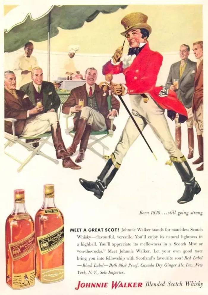 “Meet a great scot!”，作者不详，1956