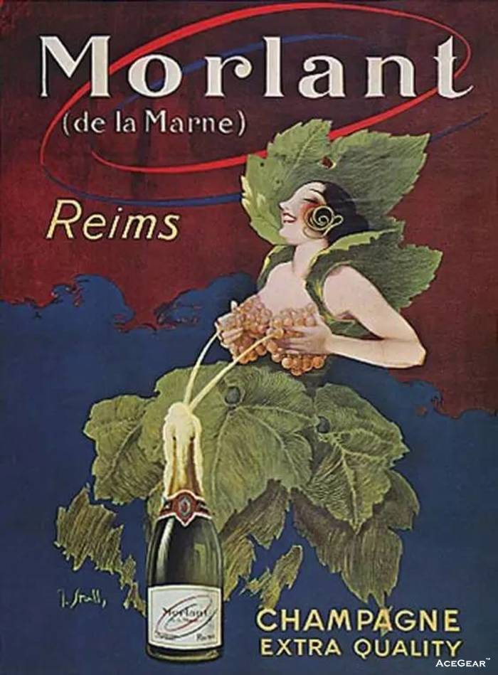 “Champagne Extra Quality”，Stall创作，1930